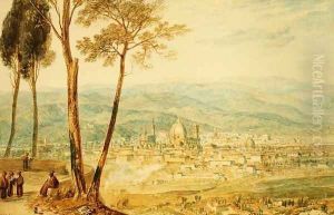 Florence from the road to Fiesole