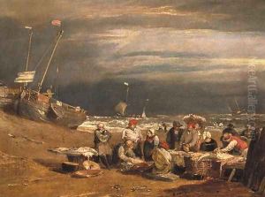 Fishmarket on the Beach by Joseph Mallord William Turner