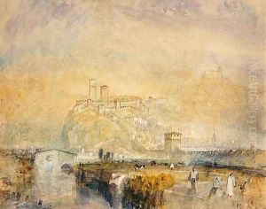 Bellinzona no. 11, Switzerland, c.1843 by Joseph Mallord William Turner