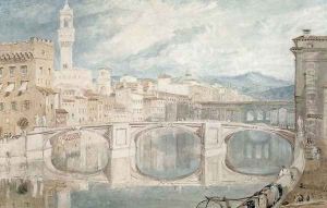 Florence from the Ponte alla Carraia by Joseph Mallord William Turner