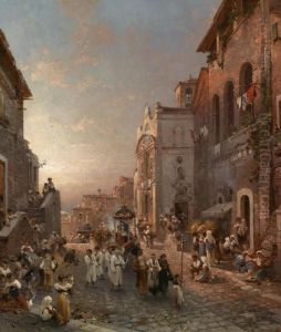 Procession In Naples