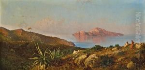 Ansicht Von Capri by Franz Richard Unterberger