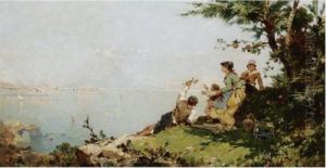 Picknick Am Golf Von Neapel (picnic On The Bay Of Naples)