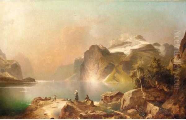 Fjord Landscape - view 1