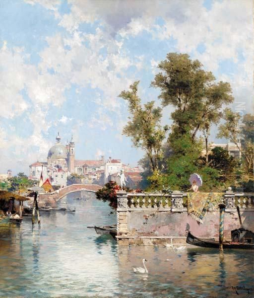 The Rio Ognissanti And The Church Of The Gesuiti, Venice - view 1