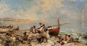 Figures On The Beach