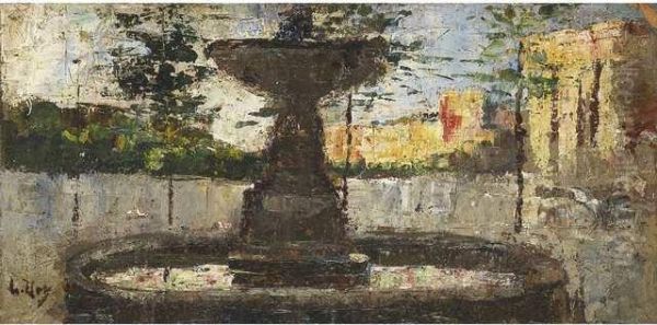 Fontaine Dans Un Square - view 1