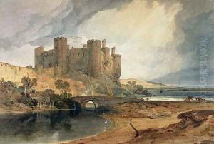 Conway Castle 4 by Joseph Mallord William Turner