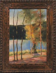 Lake Near Berlin by Lesser Ury