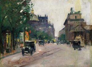 Brandenburg Gate by Lesser Ury