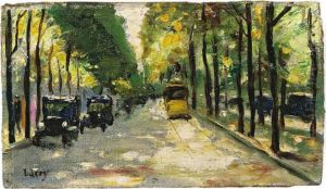 Berliner Strasse Im Sonnenschein by Lesser Ury