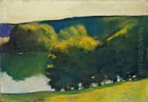 Markischer See Am Abend by Lesser Ury