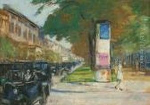 Unter Den Linden by Lesser Ury