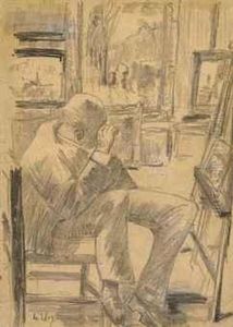 Der Kollektor by Lesser Ury