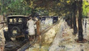 Bellevuestrase by Lesser Ury