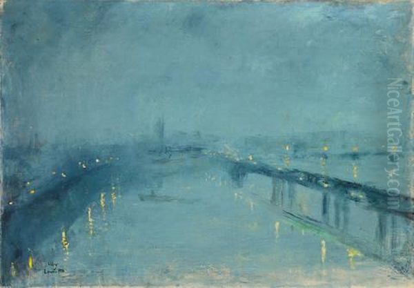 "london Im Nebel" - view 1