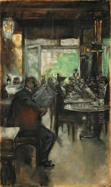 "im Cafe (cafe Bauer)" - view 1