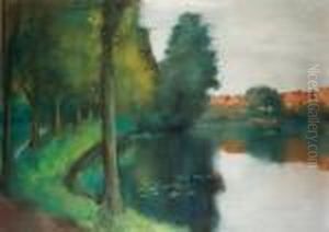 Hollandisches Dorf by Lesser Ury