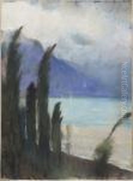 Storm Rising At Lake Garda - view 1