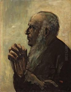 "kopfstudie Eines Alten Mannes Zum Gemalde ,jerusalem'" "kopfstudie Eines Alten Mannes Zum Gemalde ,jerusalem'"