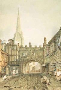 Gateway to the Close, Salisbury by Joseph Mallord William Turner