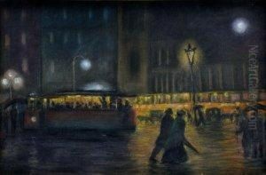 Nocne Namestie by Lesser Ury