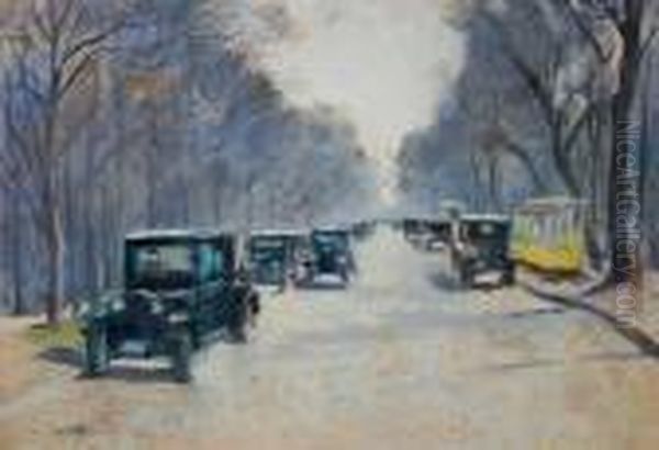 A Boulevard In Berlin - view 1