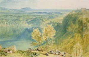 Lake Nemi by Joseph Mallord William Turner