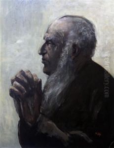 Praying Man by Lesser Ury
