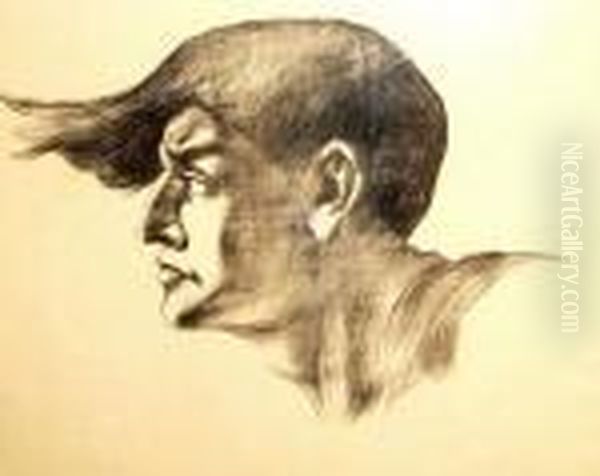Man In Profile - view 1