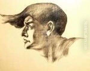Man In Profile by Lesser Ury