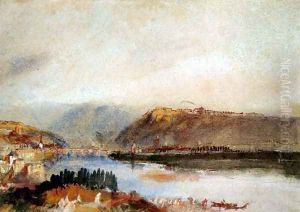 Givet from the North, c.1839 by Joseph Mallord William Turner