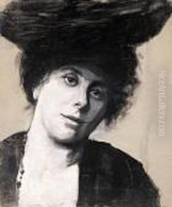 Bildnis Einer Dame Mit Hut