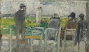 At The Races by Lesser Ury