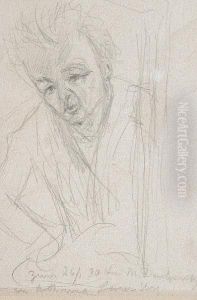 Study Of A Gentleman by Lesser Ury