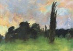 Wolkenstudie by Lesser Ury