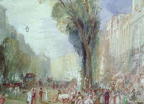Boulevard des Italiennes, Paris - view 1