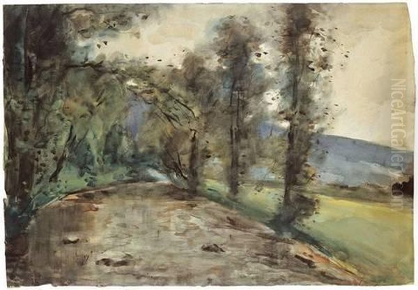 "herbststurm Im Thuringer Wald" - view 1