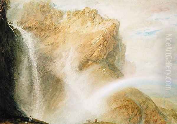 Upper Falls of the Reichenbach - view 1