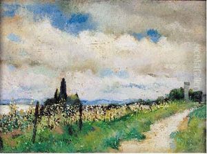 Chemin Des Coteaux Au Printemps by Lesser Ury