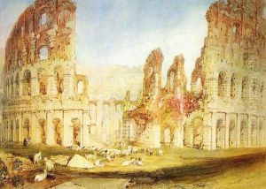 Rome: The Colosseum by Joseph Mallord William Turner