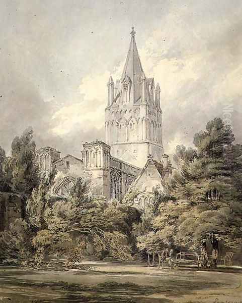 Christ Church, Oxford, 1794 - view 1