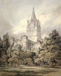 Christ Church, Oxford, 1794 by Joseph Mallord William Turner