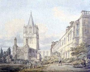 Christ Church Cathedral and Deanery, Oxford by Joseph Mallord William Turner