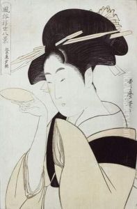 "fuzoku Ukiyo Hakkei" by Kitagawa Utamaro