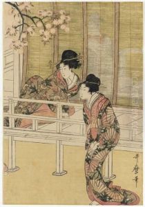 Gosho Guruma Joro No Zu (palace Carriages And Noble Ladies) by Kitagawa Utamaro