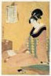 Sore Azuma Nishiki-e. Ces Estampes D'azuma Dites Brocarts by Kitagawa Utamaro