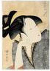 Mono Omou Koi. L'amour Pensif by Kitagawa Utamaro