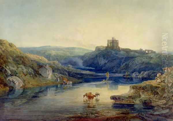 Norham Castle Summers Morn, 1798 - view 1