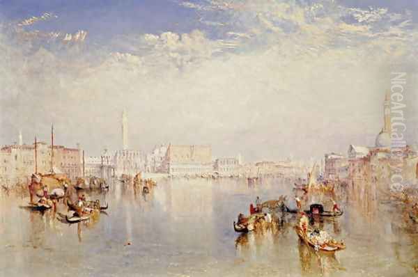 View of Venice: The Ducal Palace, Dogana and Part of San Giorgio, 1841 - view 1